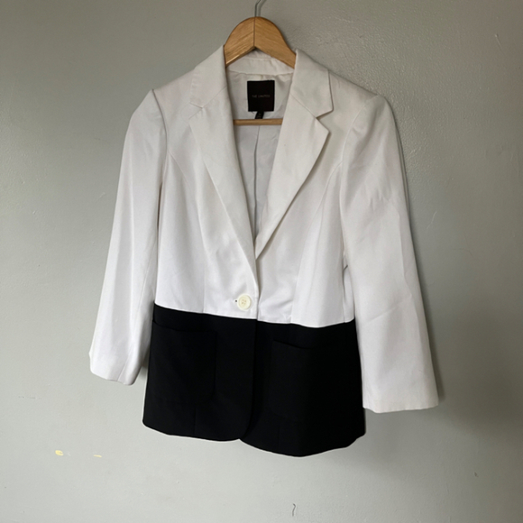 The Limited Two-Tone Women's Blazer XS - Picture 2 of 11